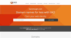Desktop Screenshot of barentszgin.com