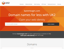 Tablet Screenshot of barentszgin.com